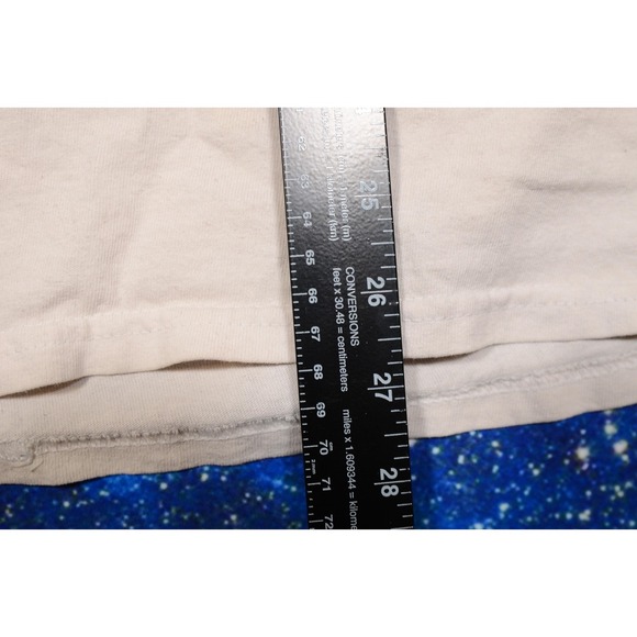 Yeezus Tour Shirt Mens Medium White 2013 Wes Lang Skull Headdress Concert Tee - Picture 9 of 11